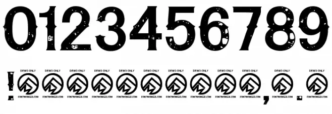 Tequila Sunset Regular Font OTHER CHARS