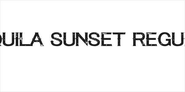 Tequila Sunset Regular Logo