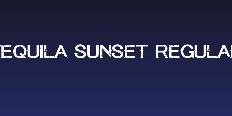 Tequila Sunset Regular Social Header