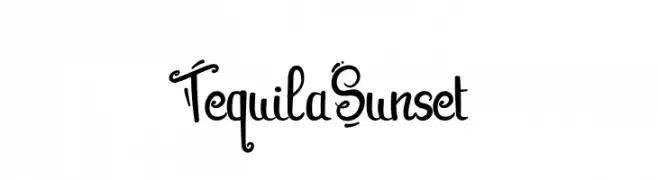 Tequila Sunset  नि: शुल्क फ़ॉन्ट्स डाउनलोड