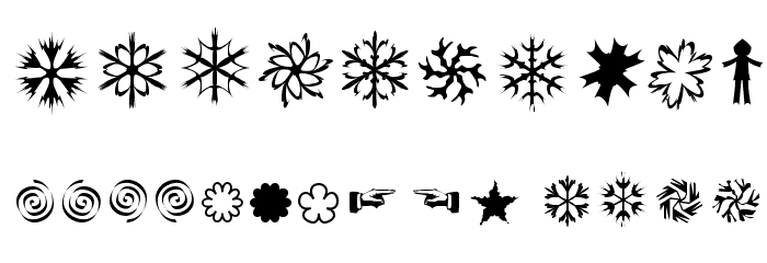 Tequila Font Alte caractere