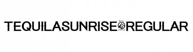 TequilaSunrise-Regular  Fuentes Gratis Descargar
