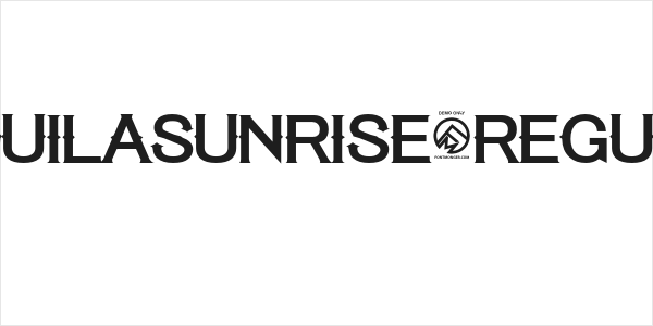 TequilaSunrise-Regular Logo