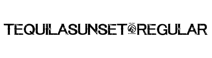TequilaSunset-Regular Font