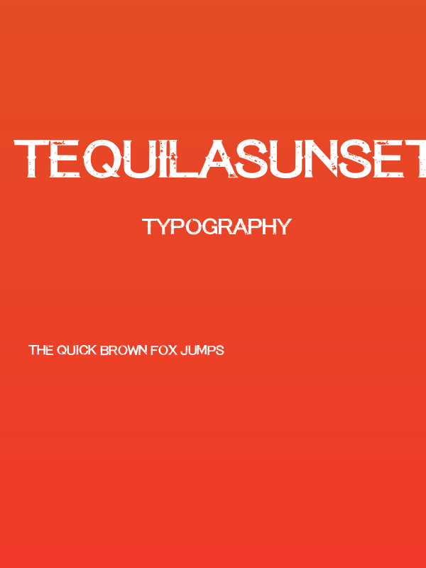 TequilaSunset-Regular Poster