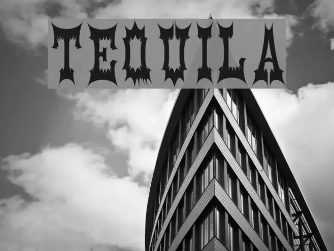 Tequila Font examples