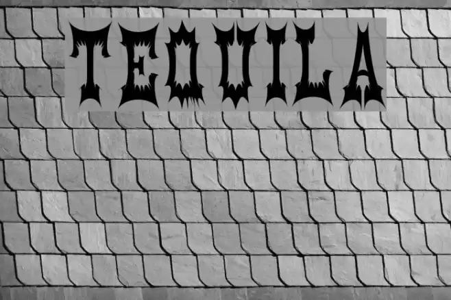 Tequila Font examples