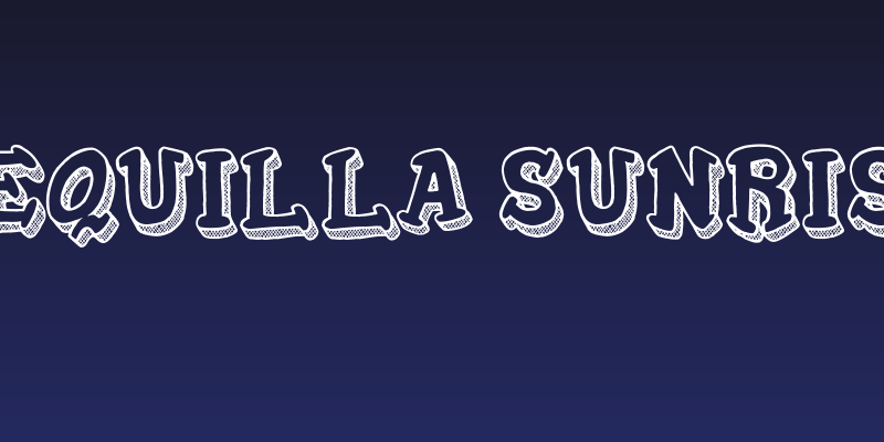 Tequilla Sunrise Social Header