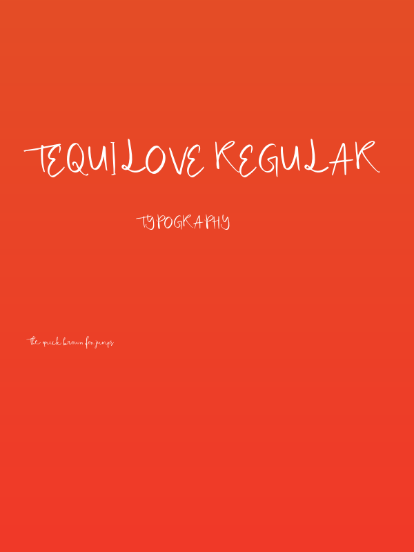 Tequilove Regular Poster