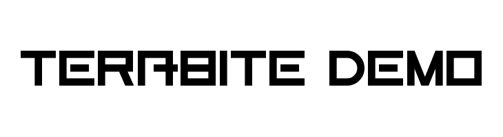 Terabite Demo  Frei Schriftart Herunterladen