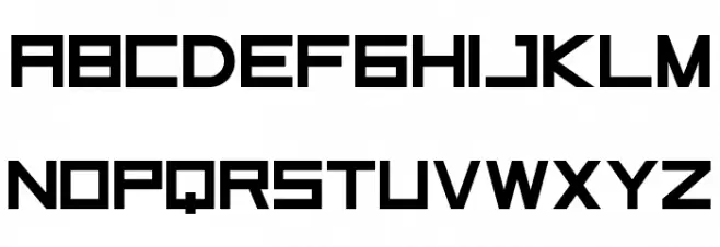 Terabite Demo Schriftart Groß
