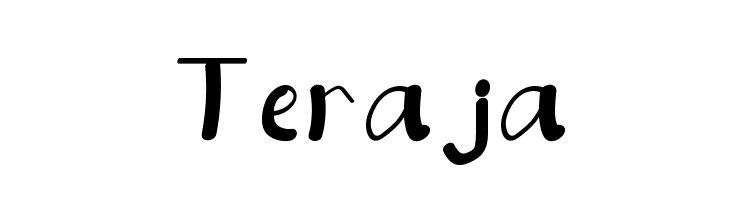 Teraja  Fuentes Gratis Descargar