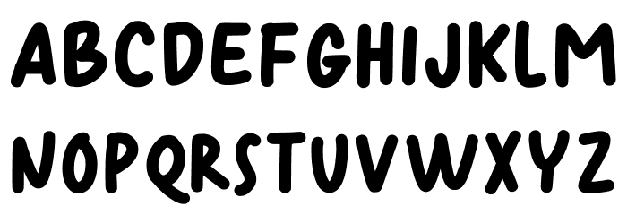 Terang Bulan Font UPPERCASE