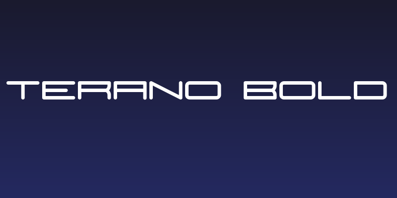 Terano Bold Social Header