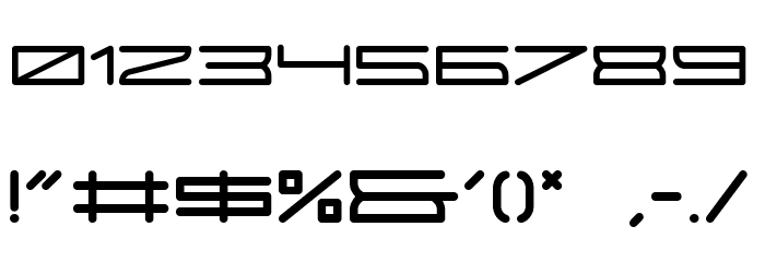 Terano Regular Font OTHER CHARS
