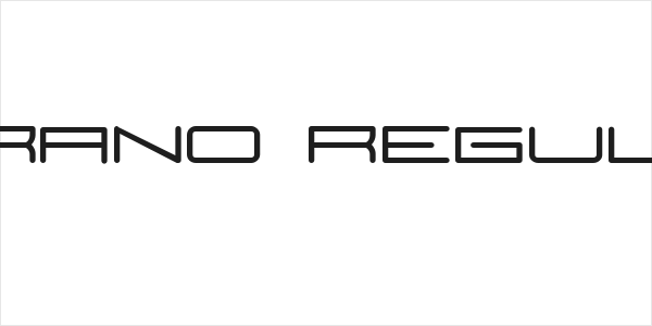 Terano Regular Logo