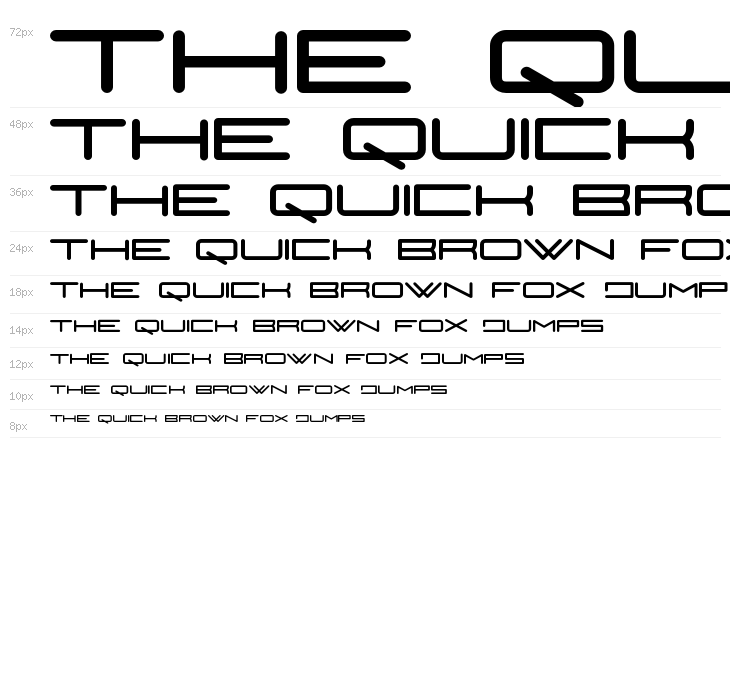 TeranoBold-Bold Waterfall