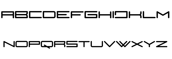 TeranoBold-Bold Font LOWERCASE