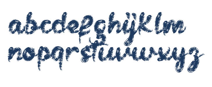 Terasu Brush Lowercase