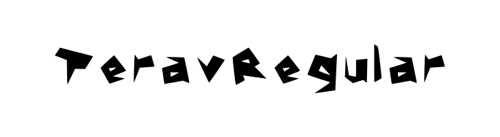 Terav Regular  नि: शुल्क फ़ॉन्ट्स डाउनलोड
