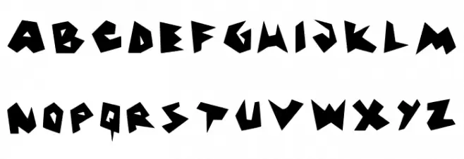 Terav Regular 字体 大写