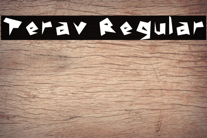 Terav Regular Example 1