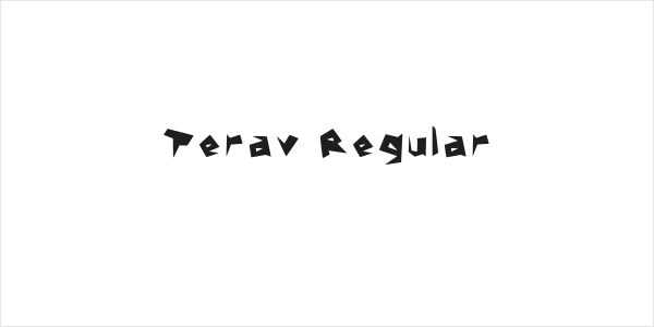 Terav Regular Logo