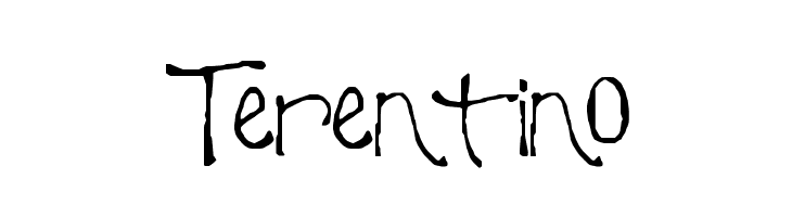 Terentino  font caratteri gratis