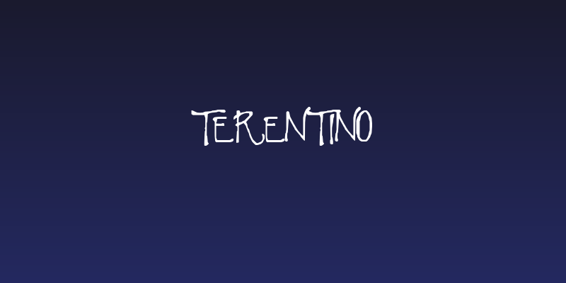 Terentino Social Header