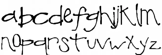 Terentino फ़ॉन्ट लोअरकेस