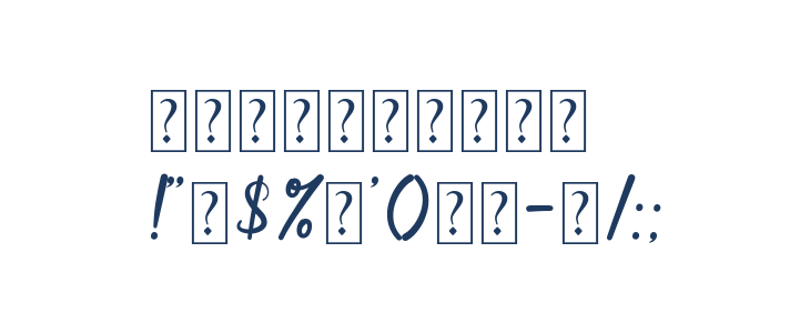 Teressia Script Other Characters