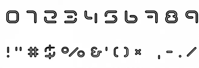 Term-RegBbb Font OTHER CHARS