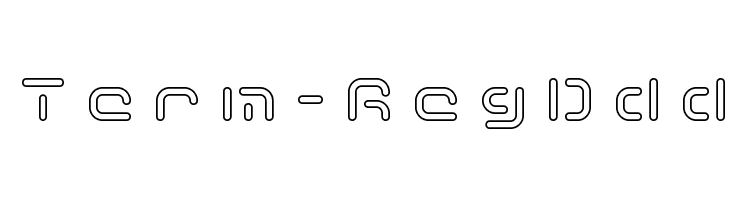 Term-RegDdd  les polices de caractères gratuit tlcharger