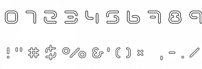 Term-RegDdd Schriftart Anderer Schreiben