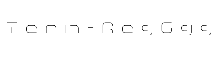 Term-RegGgg  font caratteri gratis