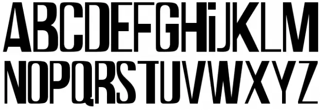 Termica Font UPPERCASE