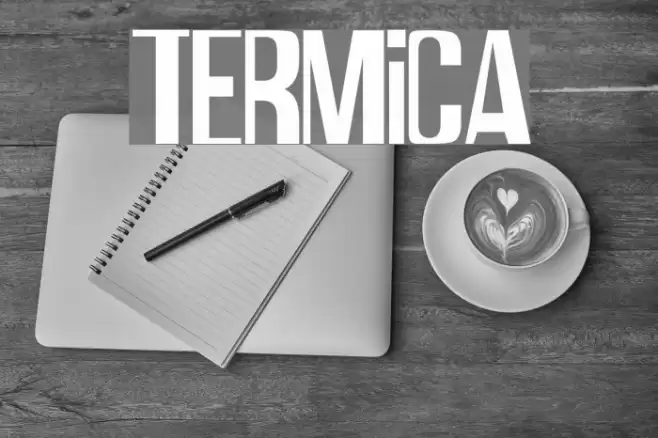 Termica Font examples
