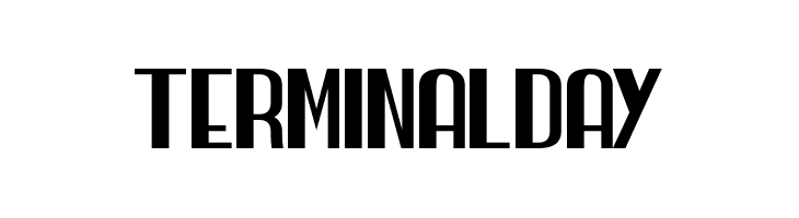 Terminal Day  Descarca Fonturi Gratis
