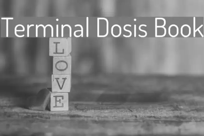Terminal Dosis Book Font examples