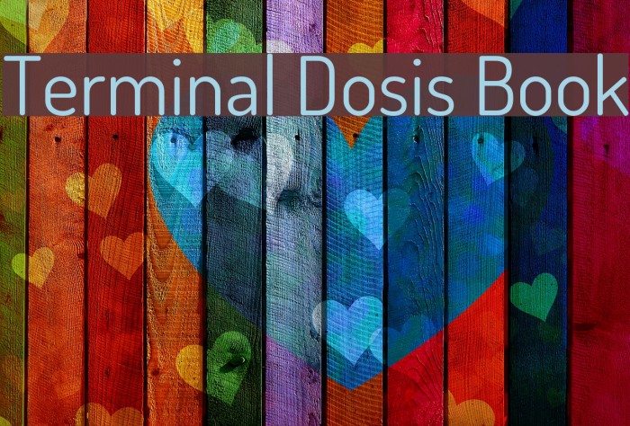Terminal Dosis Book Font examples