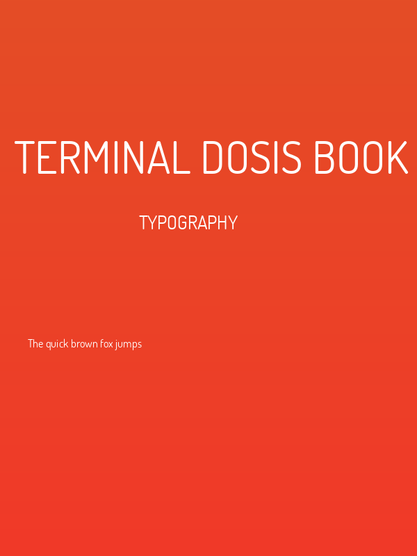 Terminal Dosis Book Poster