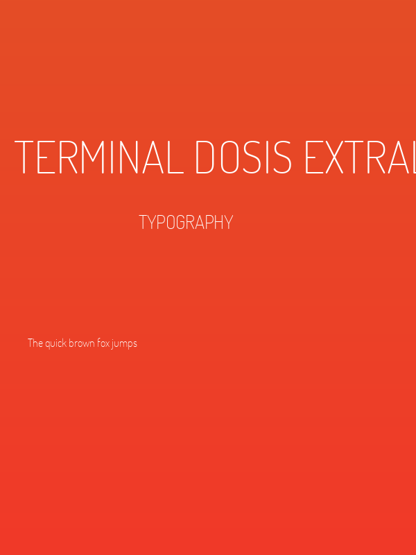 Terminal Dosis ExtraLight Poster