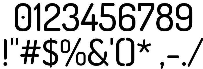 Terminal Dosis Medium Font OTHER CHARS