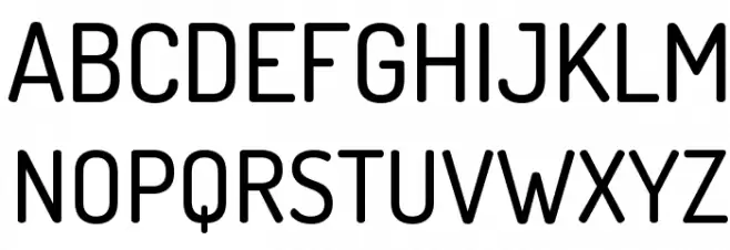Terminal Dosis Medium Font Litere mari