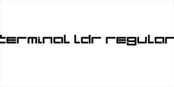Terminal LDR Regular Logo