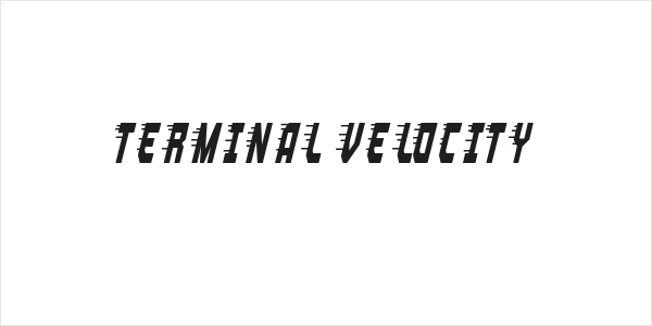 Terminal velocity Logo