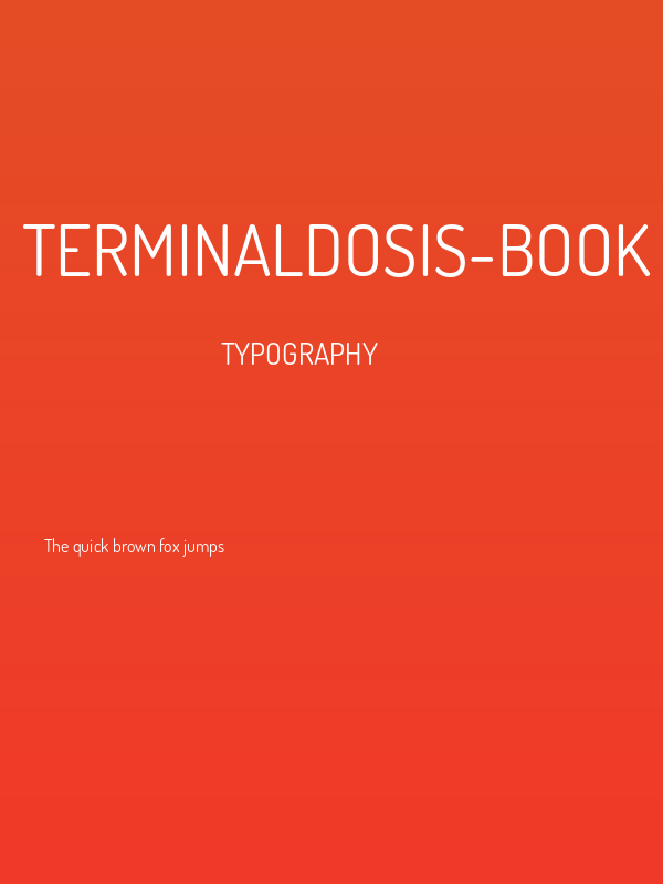 TerminalDosis-Book Poster