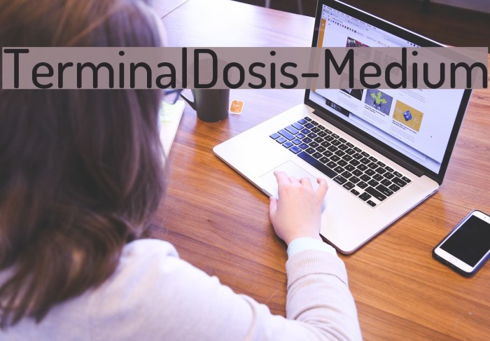 TerminalDosis-Medium Font examples
