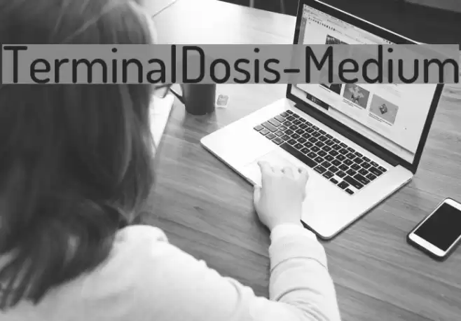 TerminalDosis-Medium  examples