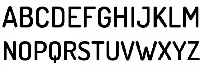 TerminalDosis-SemiBold Schriftart Groß
